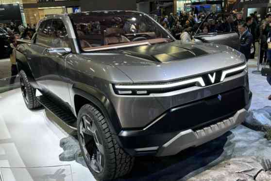 This is the Vinfast VF Wild pickup truck concept image