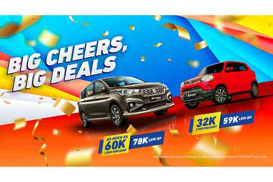 Suzuki PH opens 2024 with deals on Ertiga Hybrid and S-Presso image