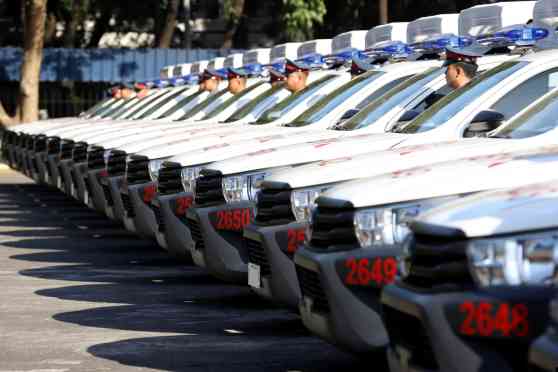 PNP acquires 143 new patrol vehicles, 16 motorcycles image