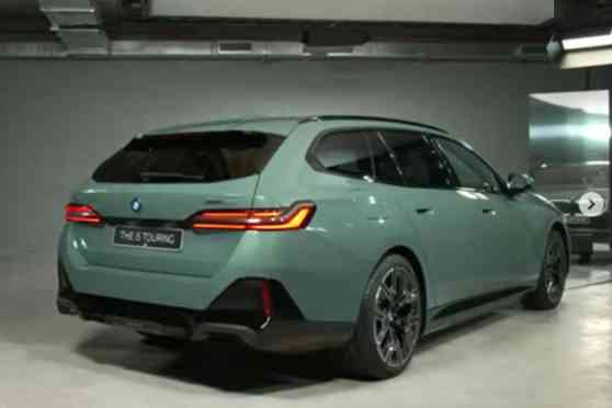 LEAKED: Here's the BMW i5 Touring EV in all its glory image