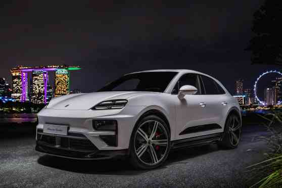 Porsche launches fast-charging 2024 Macan EV image