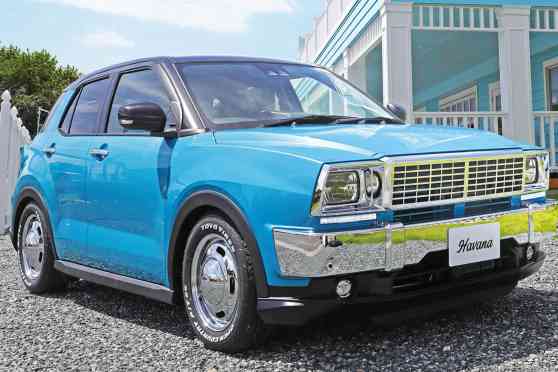 This Toyota Raize is ready for an 80s party image
