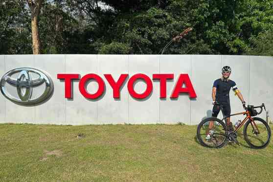 New Toyota PH president Masando Hashimoto is an avid cyclist image