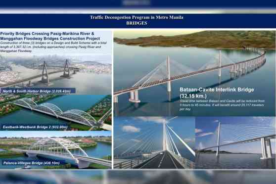 DPWH: more expressways, bridges, to decongest Metro Manila image