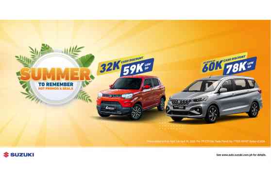 Suzuki PH extends Summer to Remember Promo this April image