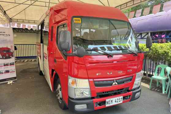 See the Fuso Canter Modern PUV Class 2 at 2024 LTO Motor Show image