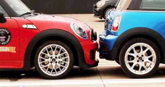 New record set for the tightest parallel parking job image