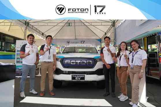 Foton PH flexes EV pickup, modern jeepney at 2024 LTO Motorshow image