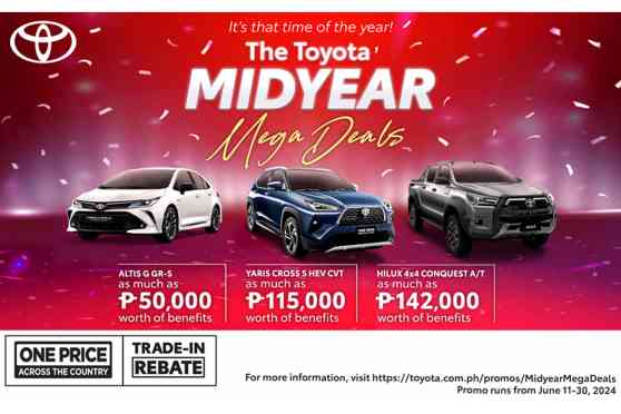 Get big savings this June with Toyota&rsquo;s midyear mega deals image