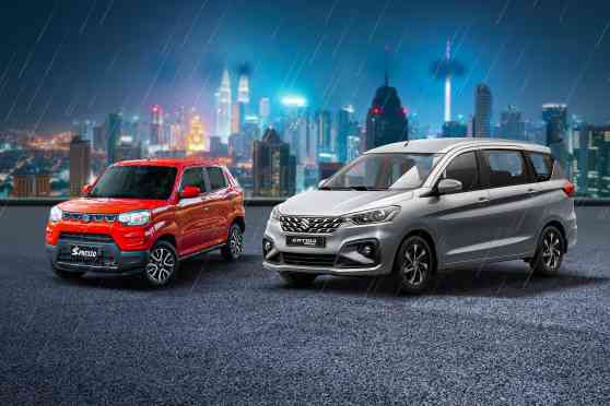 Get the Ertiga Hybrid, S-Presso for less with Suzuki's Rainy Deals promo image