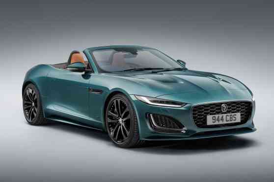 Jaguar rolls out final F-Type to end ICE era image