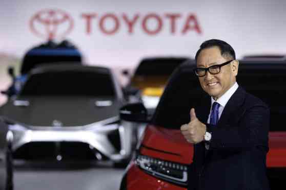 Akio Toyoda re-elected as chairman of Toyota despite ongoing issues image