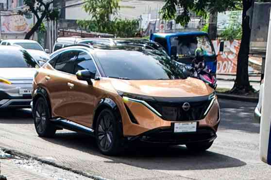 LOOK: Nissan Ariya EV spotted on PH roads image
