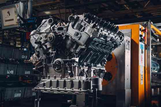 Bentley wraps up production of hand-built W12 engine image