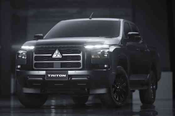 2025 Mitsubishi Triton Black Edition is one macho pickup truck image
