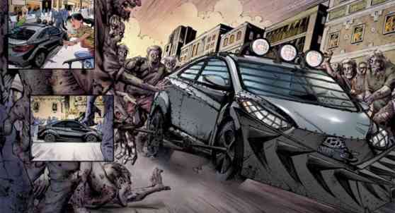 Zombie-proof Elantra coupe to show up in 'The Walking Dead' image