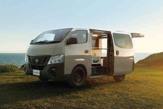 Work, sleep, relax, in the special edition Nissan Caravan MyRoom image