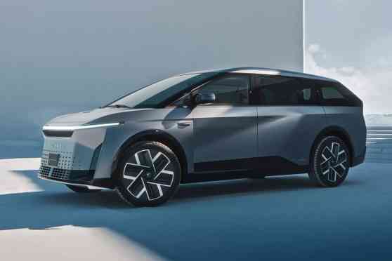 iPhone manufacturer Foxconn reveals its idea of an electric minivan image