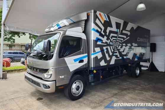 Diesel to Electric: Fuso PH previews eCanter light duty truck image