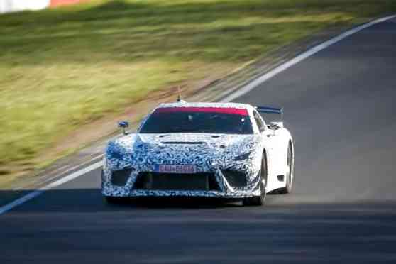 SPIED: Lexus' new V8-powered supercar sounds great image