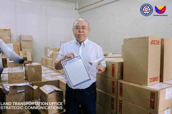 LTO: No more security paper shortage (for now) image