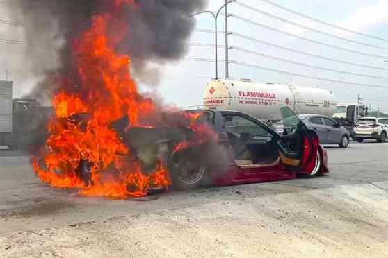 Safety Tips: Dos and Don'ts of a burning car image