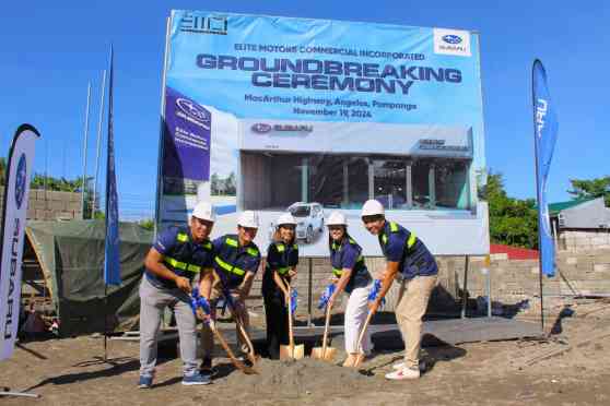 Rising soon: Subaru breaks ground on new Pampanga dealership image