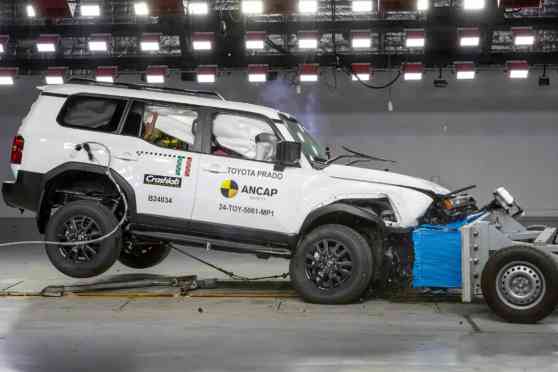 ANCAP: 2024 Toyota Land Cruiser Prado gets five stars for safety image