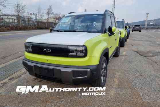 LEAKED: Baojun Yep EV rebadged as Chevrolet Spark EUV image