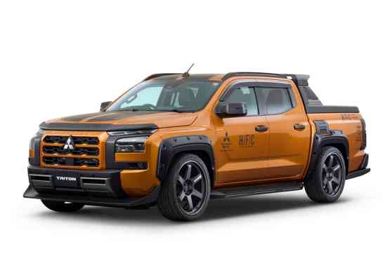 Low-riding Mitsubishi Triton is ready for the urban jungle image