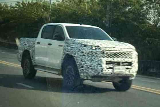 All-New Toyota Hilux spotted testing on public roads image