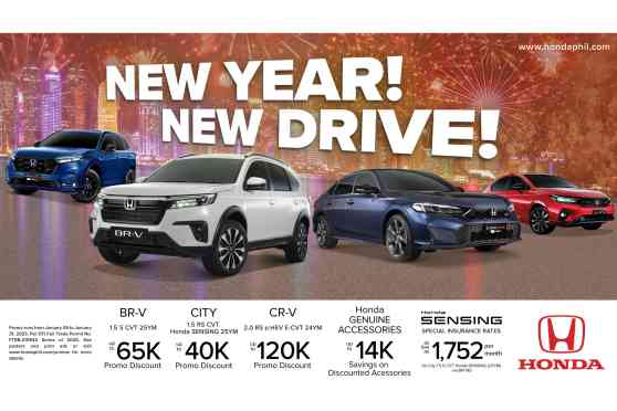 New Year, New Drive: Honda PH offers exciting deals this January image