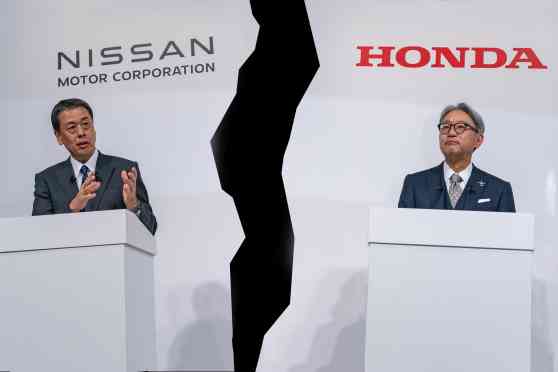 Is Nissan abandoning merger talks with Honda? image