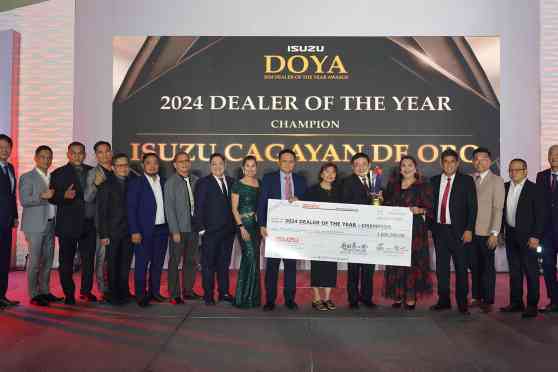 Cagayan De Oro is 2024's Isuzu Dealer of The Year in PH image