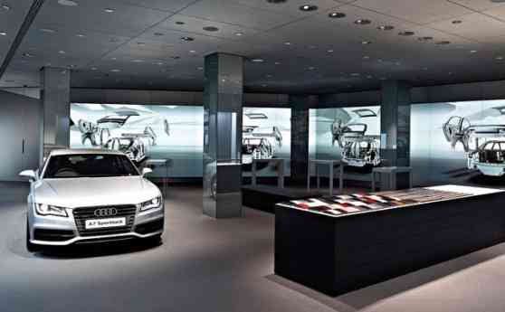 Audi City: Audi's first digital showroom image