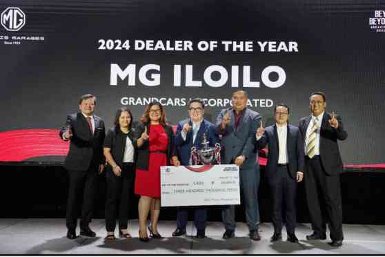 Iloilo dealership bags 2024 MG Dealer of the Year award image
