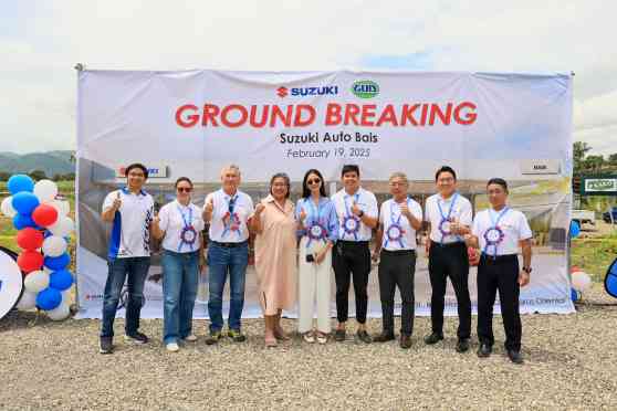 Suzuki PH breaks ground for new outlet in Bais, Negros Oriental image