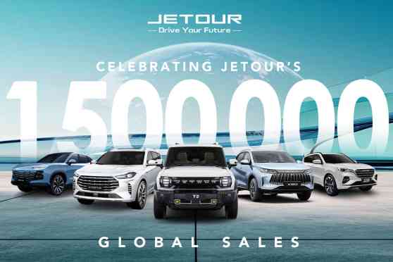 Jetour has sold 1.5M vehicles worldwide image