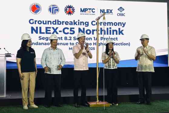 Work on NLEX-C5 Northlink Section 1A officially begins image