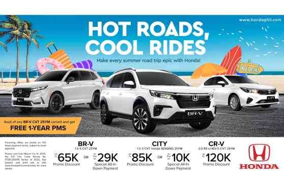 Honda offers PHP 120K discount for 2025 CR-V e:HEV this March image