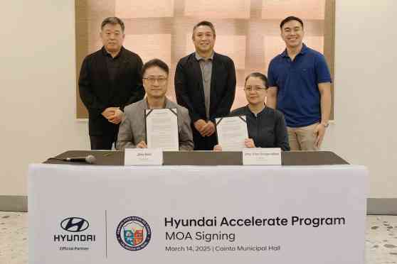 HMPH partners with Cainta, Rizal for Hyundai Accelerate Program image