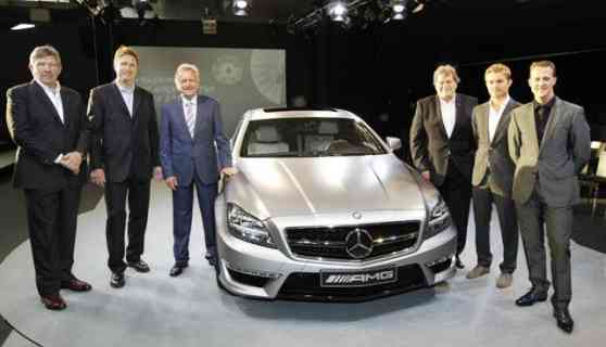 Mercedes reveals new CLS 63 AMG Shooting Brake at Hockenheim image