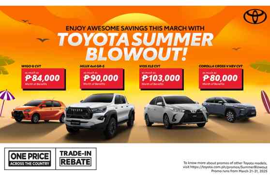 Get ready for the summer with exclusive deals from Toyota Motor PH image