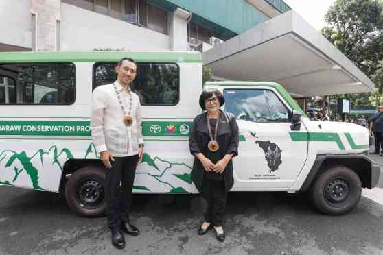 Toyota PH donates Tamaraw, equipment to Bantay Tamaraw Rangers image