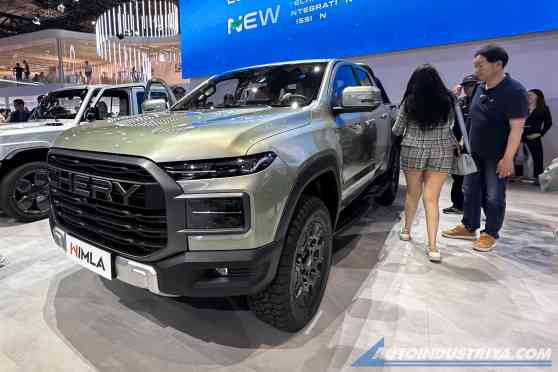 Shanghai 2025: Chery previews Himla pickup truck image