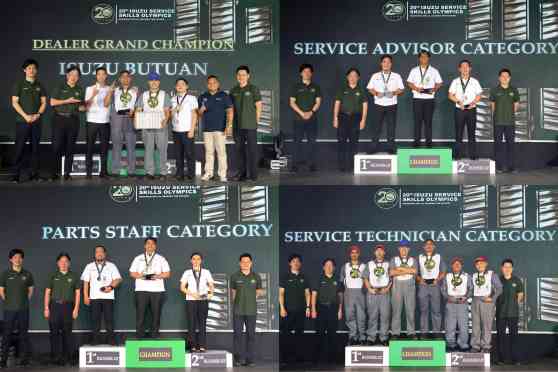 IPC celebrates 20th year of Isuzu Service Skills Olympics image