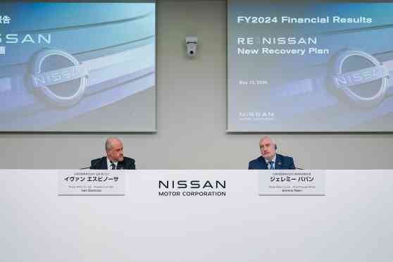 Nissan to downsize workforce and shut down factories anew image