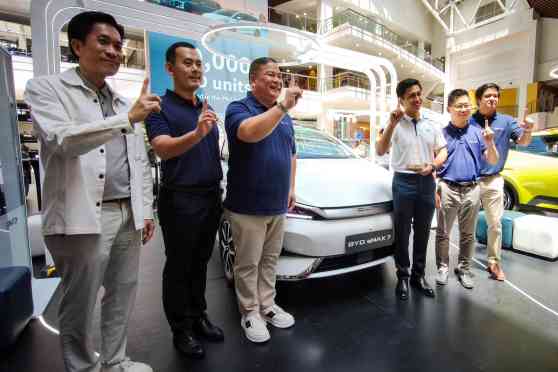 BYD has sold its 10,000th NEV in PH image