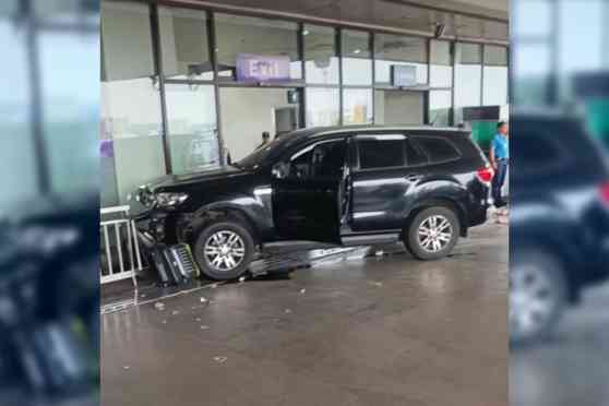 NAIA car crash driver gets license 'revoked', guilty of Reckless Driving image