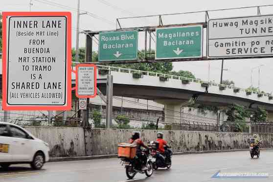 MMDA: EDSA &lsquo;bus lane&rsquo; along Pasay-Makati open to all motorists image